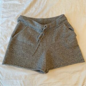 Massimo Dutti Gray Women's Athletic Shorts